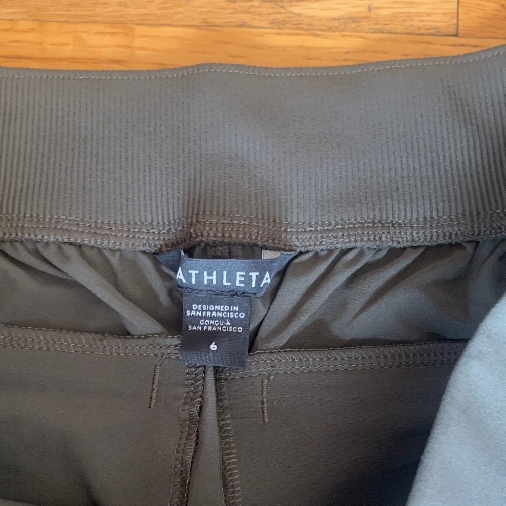 Stylish Olive Green Pants - Picture 3 of 5